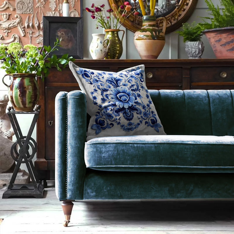 Delft Flora Elegance Exclusive Range Cushions