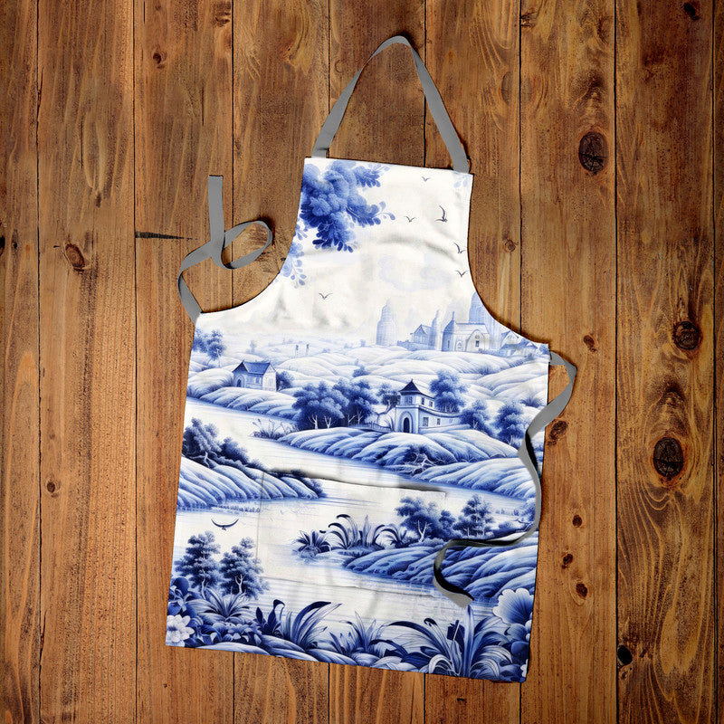 Delft Garden Apron