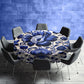 Delft Heirloom Round Tablecloth