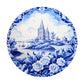 Delft Porcelain Dreams Round Tablecloth