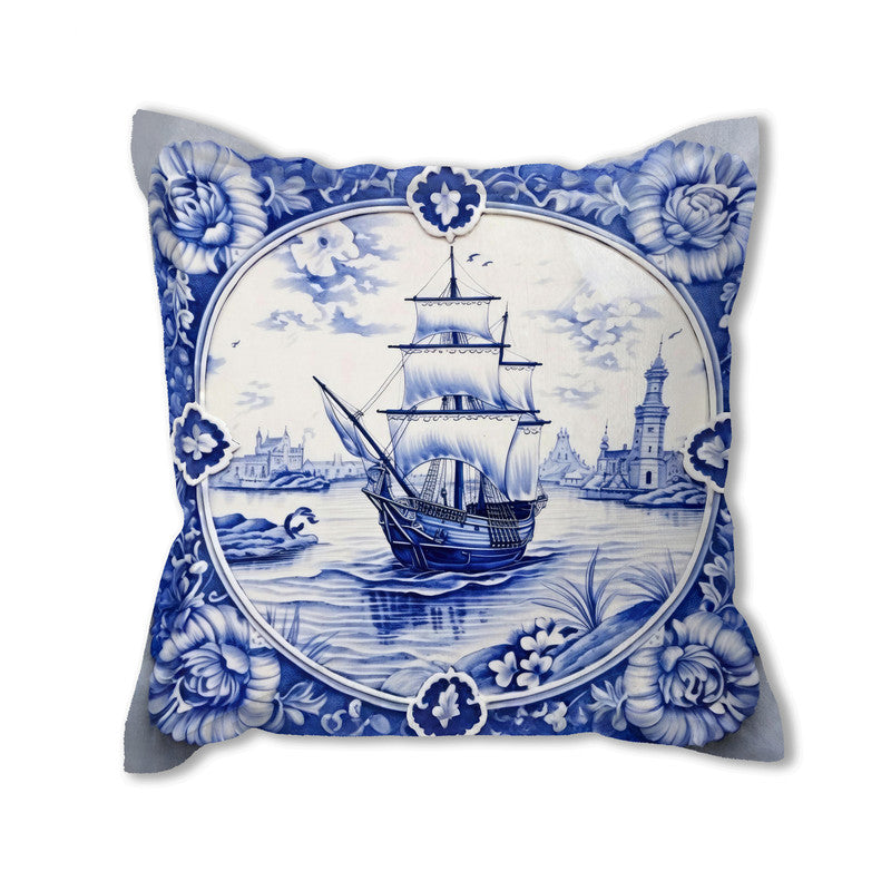 Delft Sailing Through Time Exclusive Range Cushions
