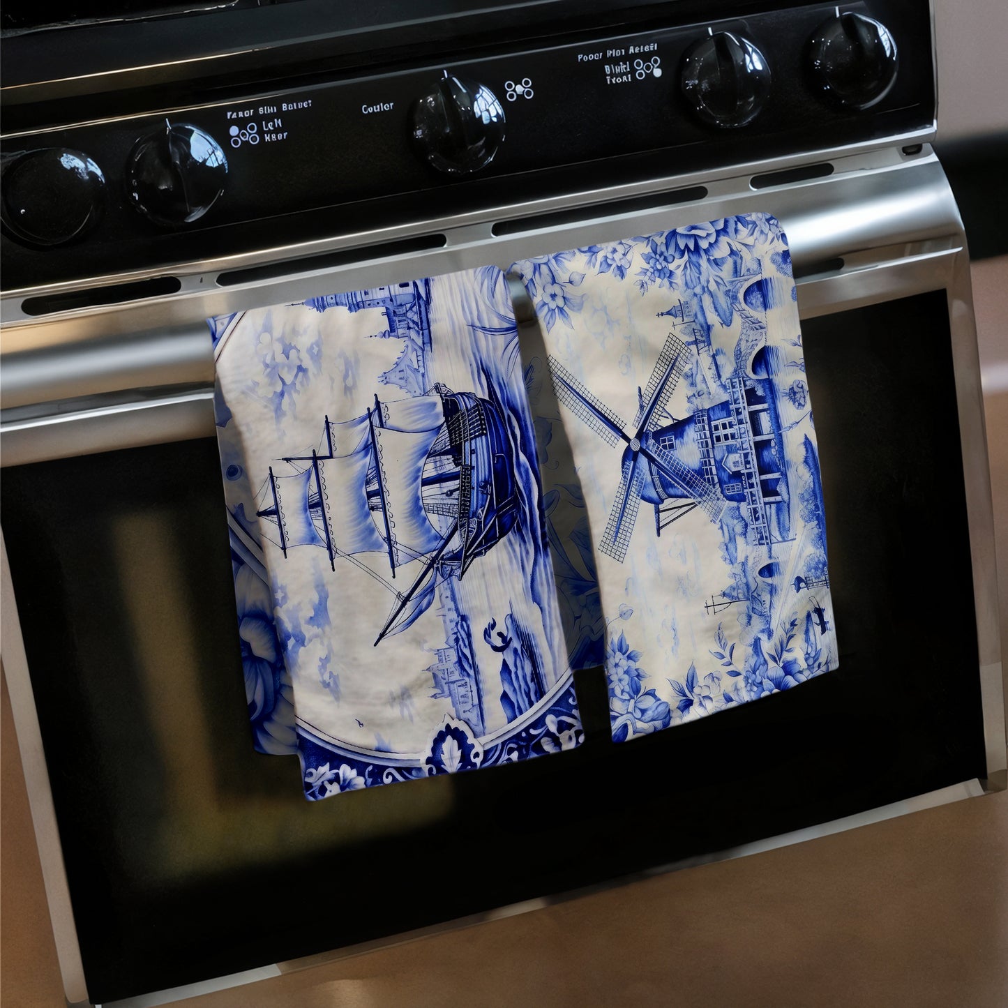 Delft Dish Cloth (Set of 3)