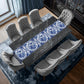 Delft Floral Frames Table Runner by Mark van Vuuren