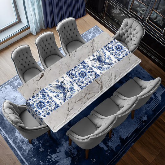 Delft Harmony Table Runner by Mark van Vuuren