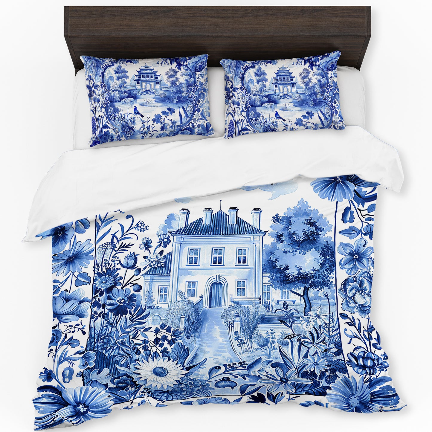 Delft Palace Duvet Cover Set by Mark van Vuuren