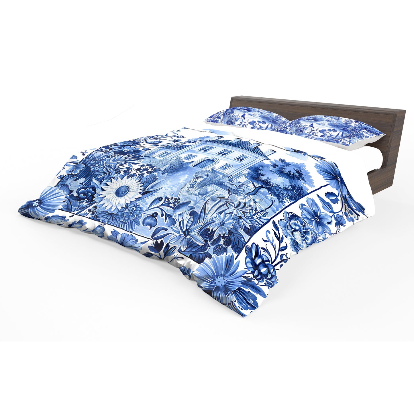 Delft Palace Duvet Cover Set by Mark van Vuuren