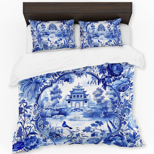 Delft Palace Duvet Cover Set by Mark van Vuuren