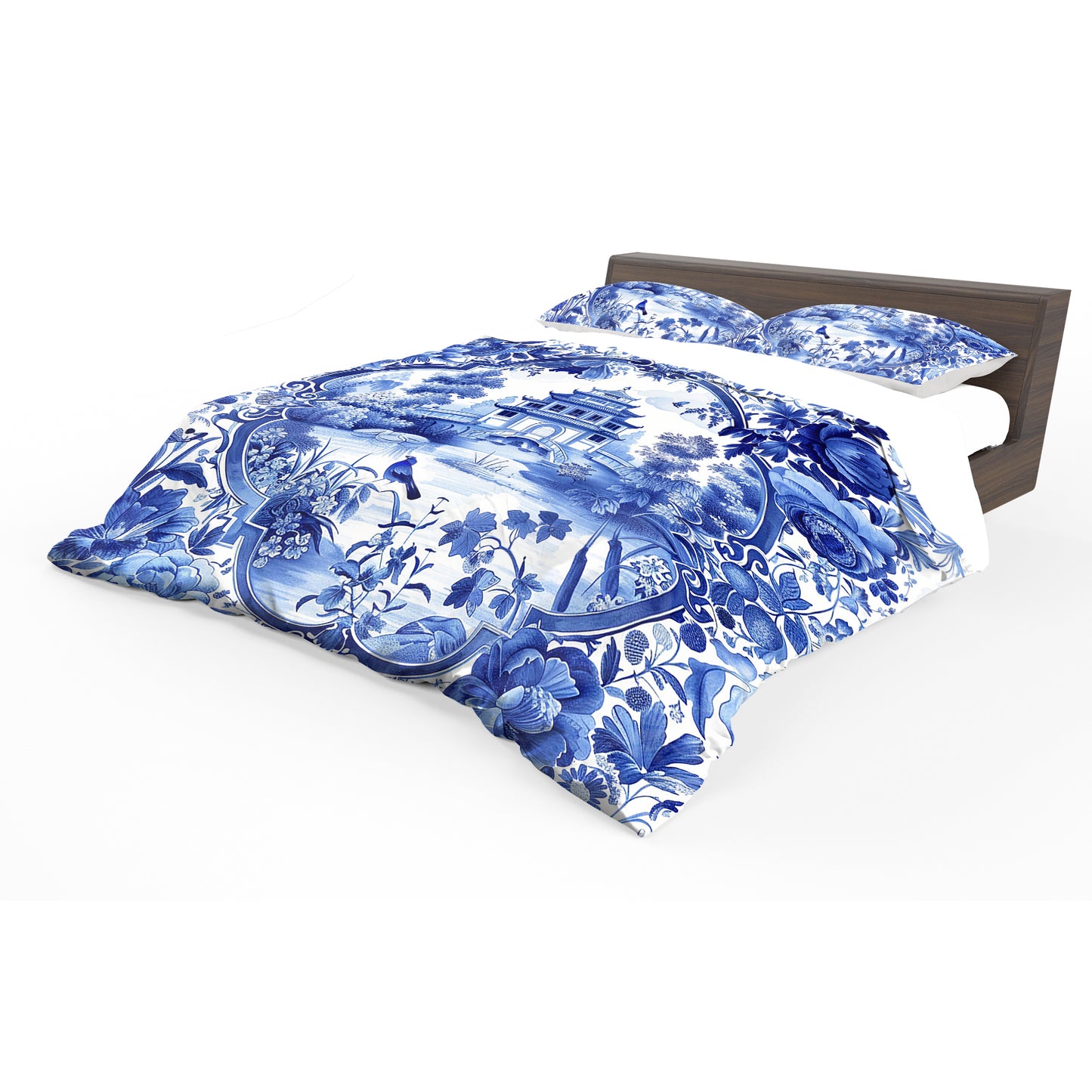 Delft Palace Duvet Cover Set by Mark van Vuuren