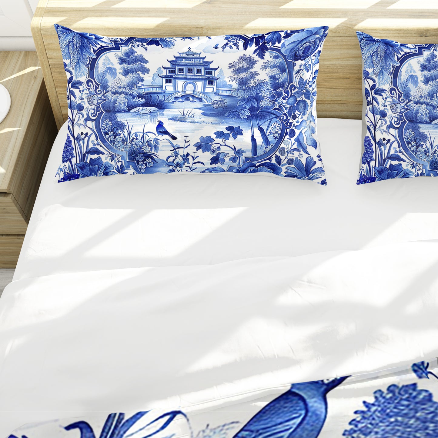 Delft Palace Duvet Cover Set by Mark van Vuuren