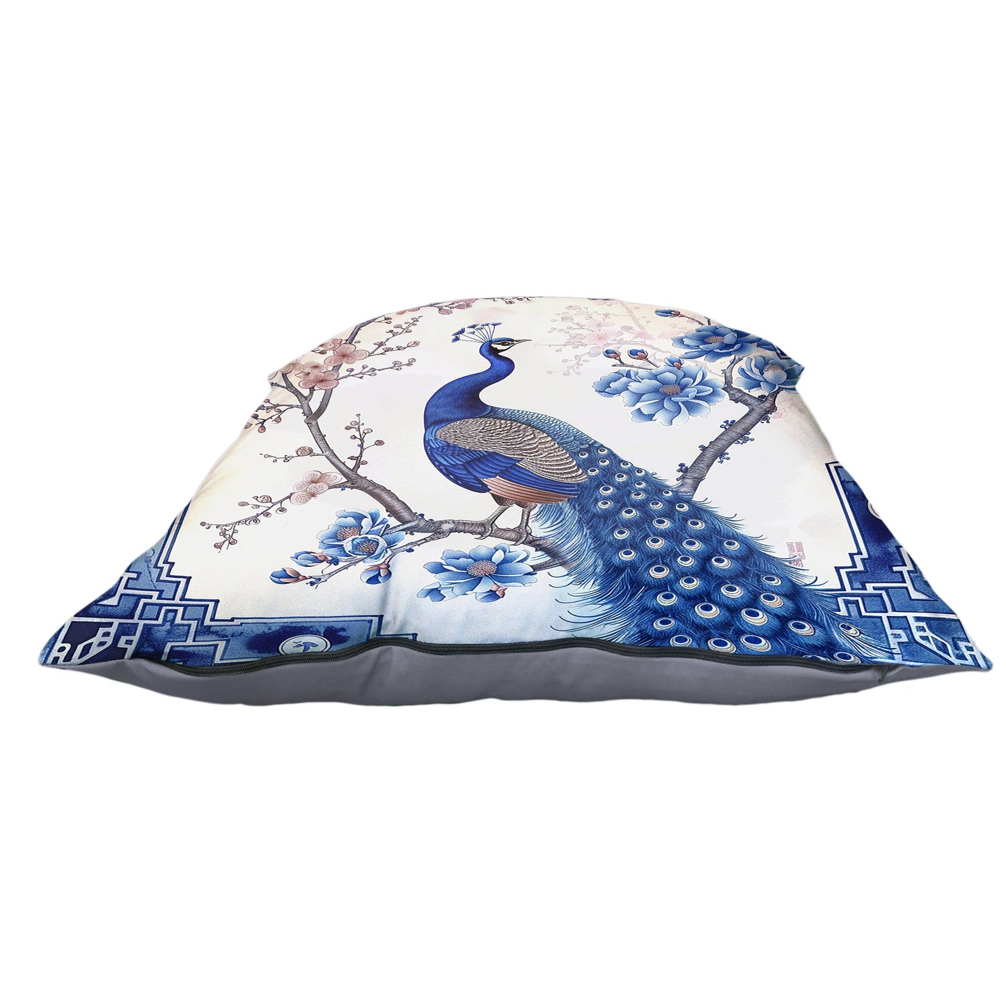 Delft Peacock Luxury Scatter by Mark van Vuuren