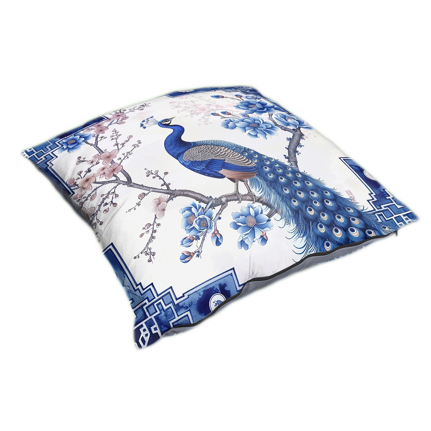 Delft Peacock Luxury Scatter by Mark van Vuuren
