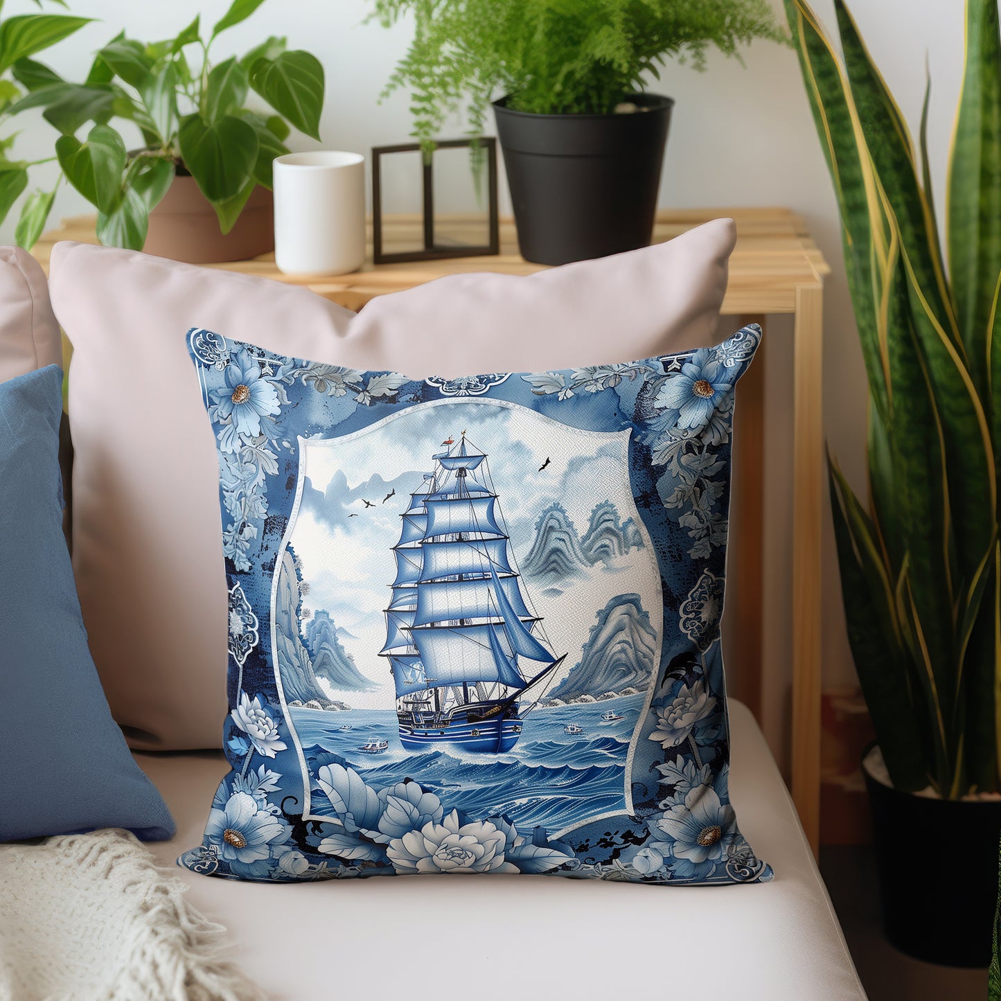 Delft Ship Luxury Scatter by Mark van Vuuren