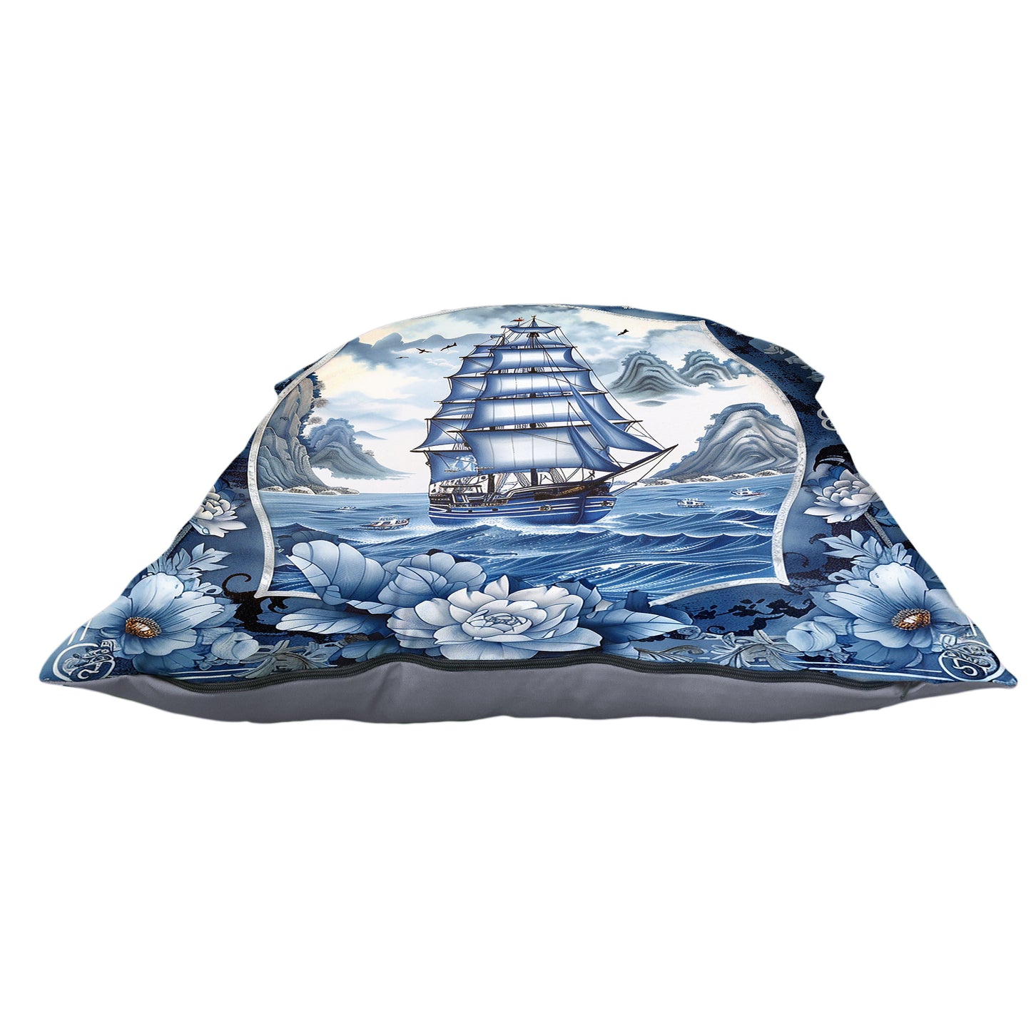 Delft Ship Luxury Scatter by Mark van Vuuren