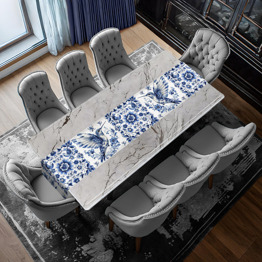 Delft Table Runner by Mark van Vuuren