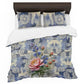 Delftware Peony Bouquet Duvet Cover Set
