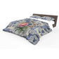 Delftware Peony Bouquet Duvet Cover Set