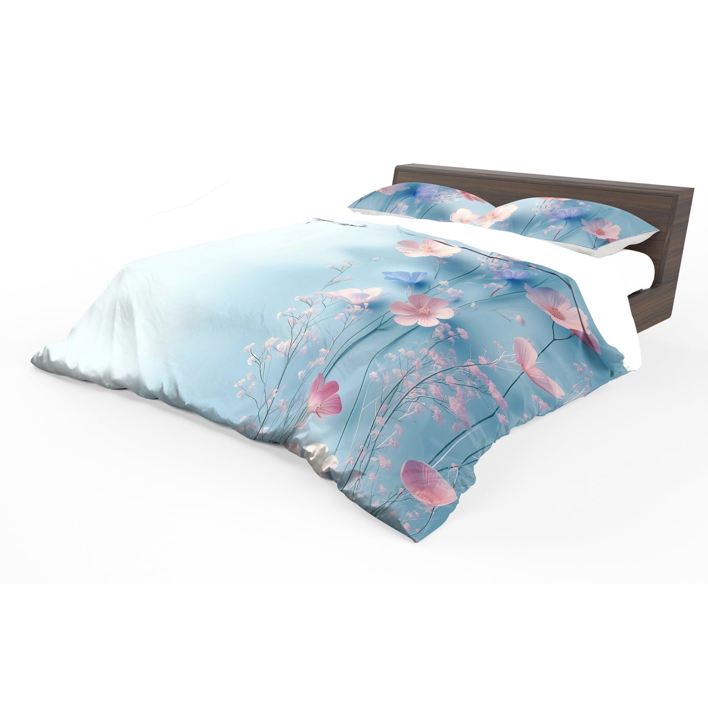 Delicant Flowers Duvet Cover Set