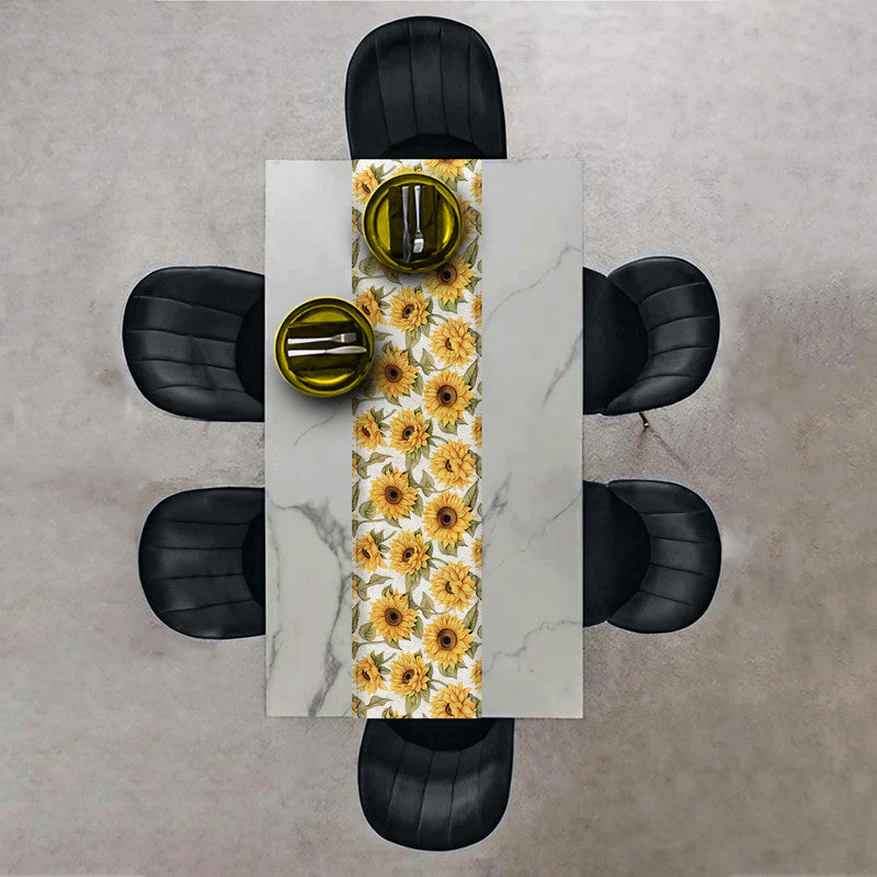 Delicate Sunflowers Table Runner