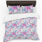 Delicate Lilac and White Floral Duvet Cover Set