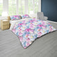 Delicate Lilac and White Floral Duvet Cover Set