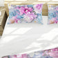 Delicate Lilac and White Floral Duvet Cover Set