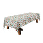 Delicate Petals on White 3m Rectangle Tablecloth