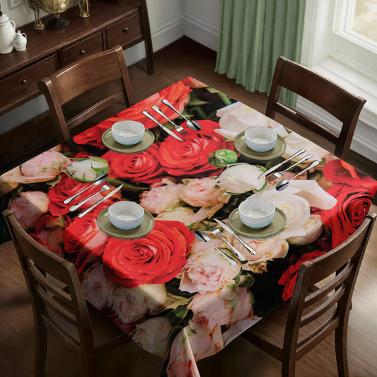 Delightful and Serene Square Tablecloth