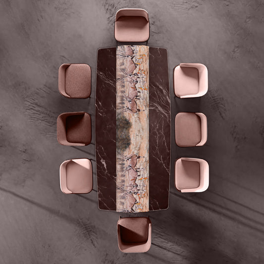 Desert Gemsbok Table Runner By Delene Lambert