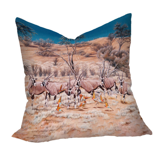 Desert Gemsbok Luxury Scatter by Delene Lambert