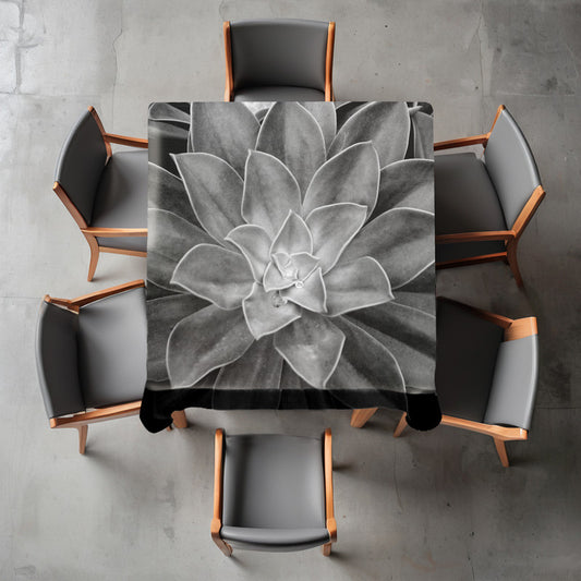 Desert Rose Square Tablecloth by Annette Heymans