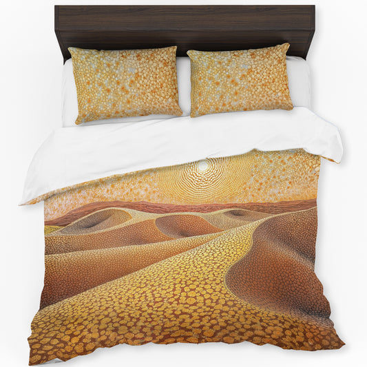 Desert Mirage Mosaic Duvet Cover Set