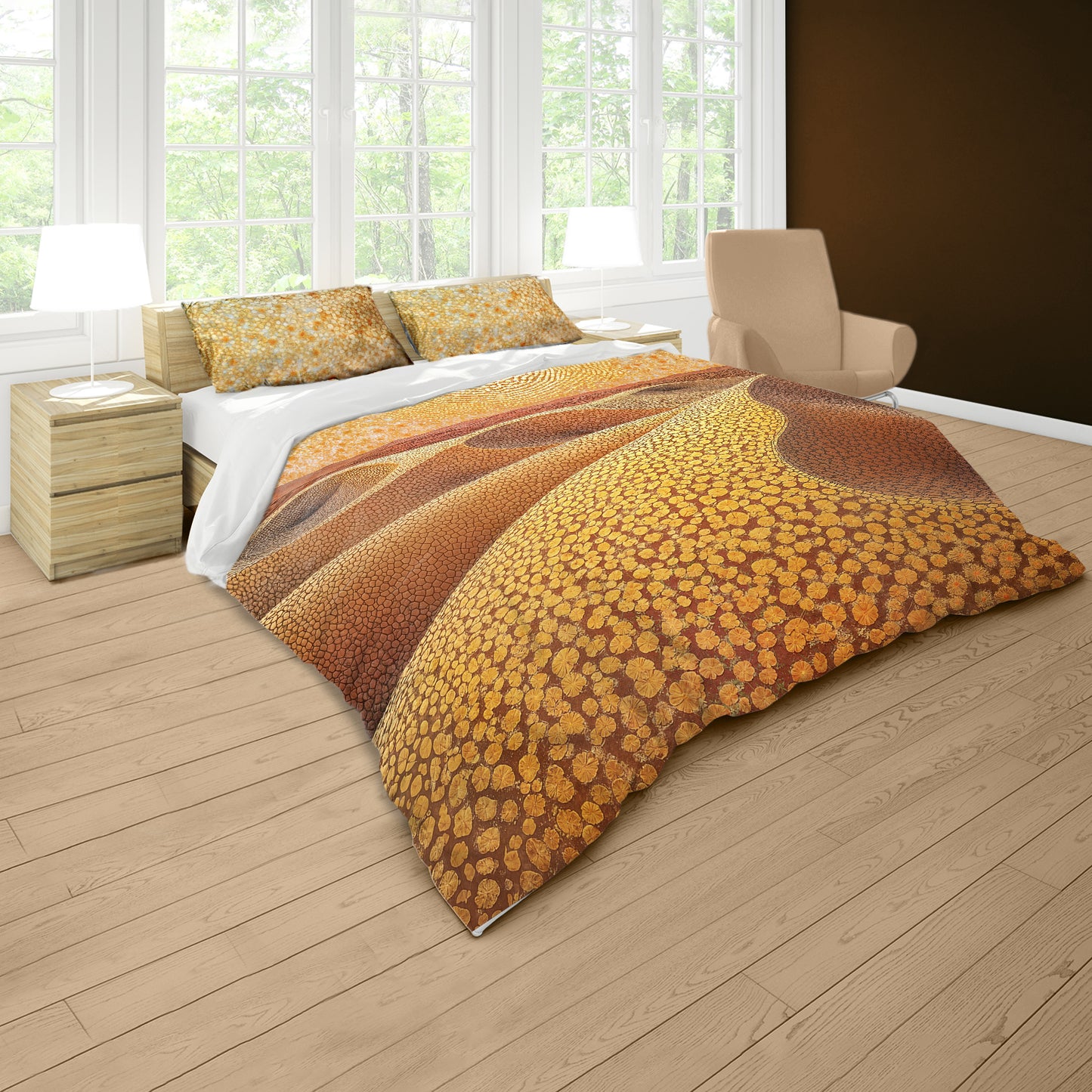 Desert Mirage Mosaic Duvet Cover Set
