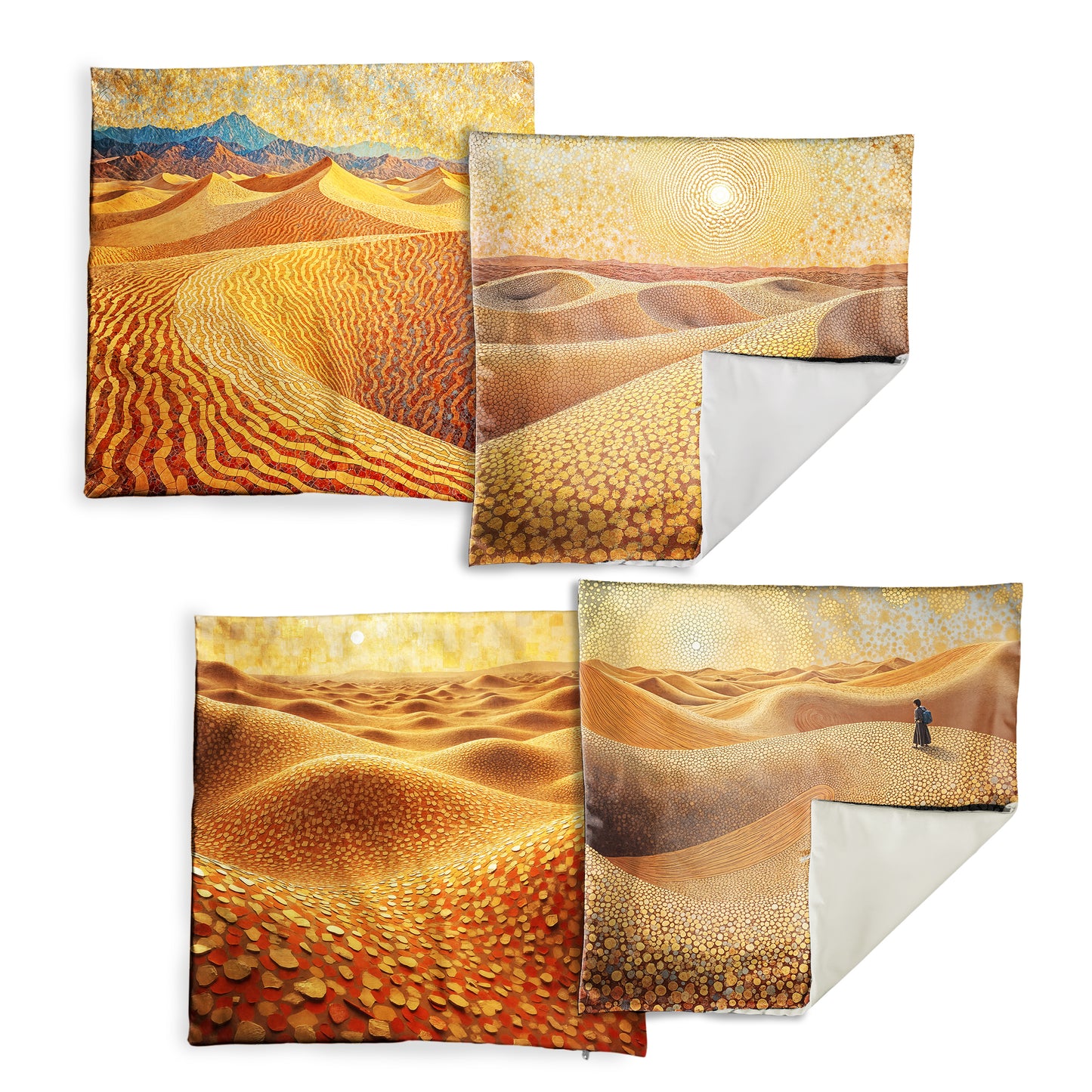 Desert Mirage Mosaic Scatter Covers (Set of 4)