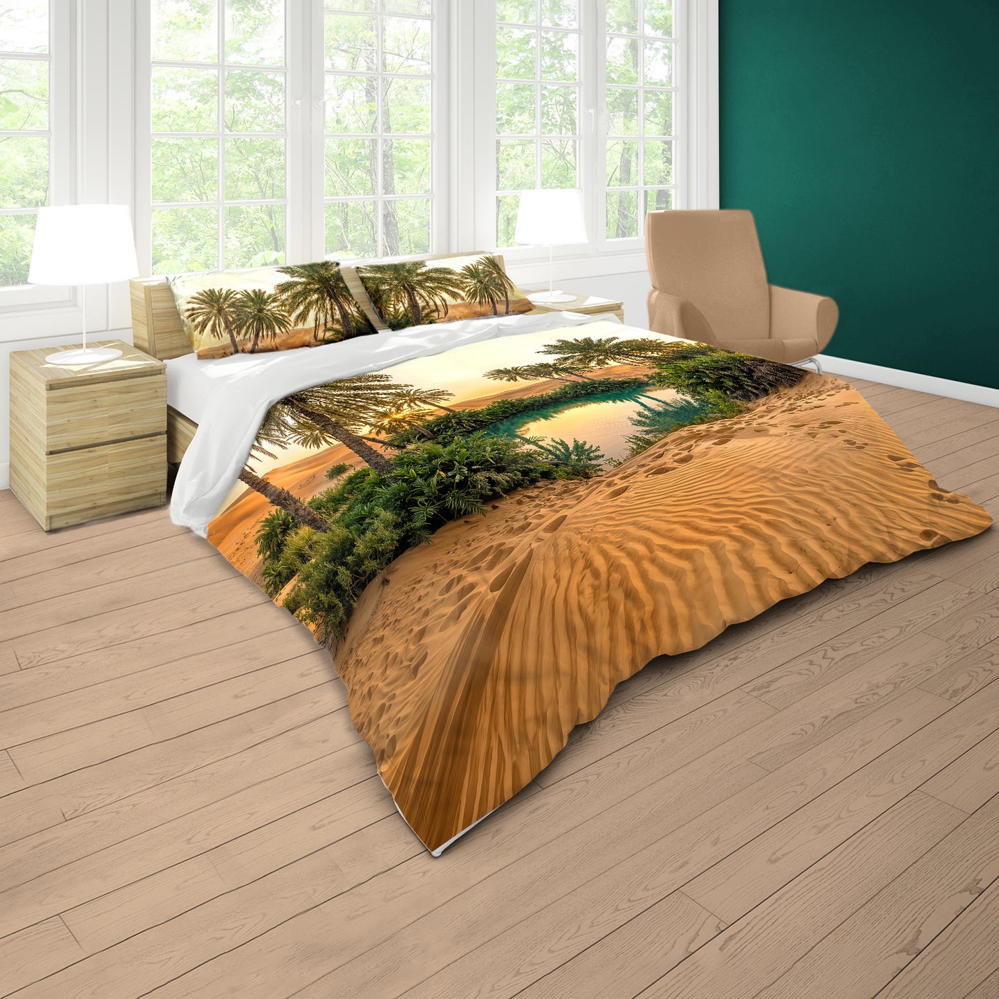 Desert Oasis Duvet Cover Set