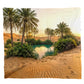 Desert Oasis Light Weight Fleece Blanket