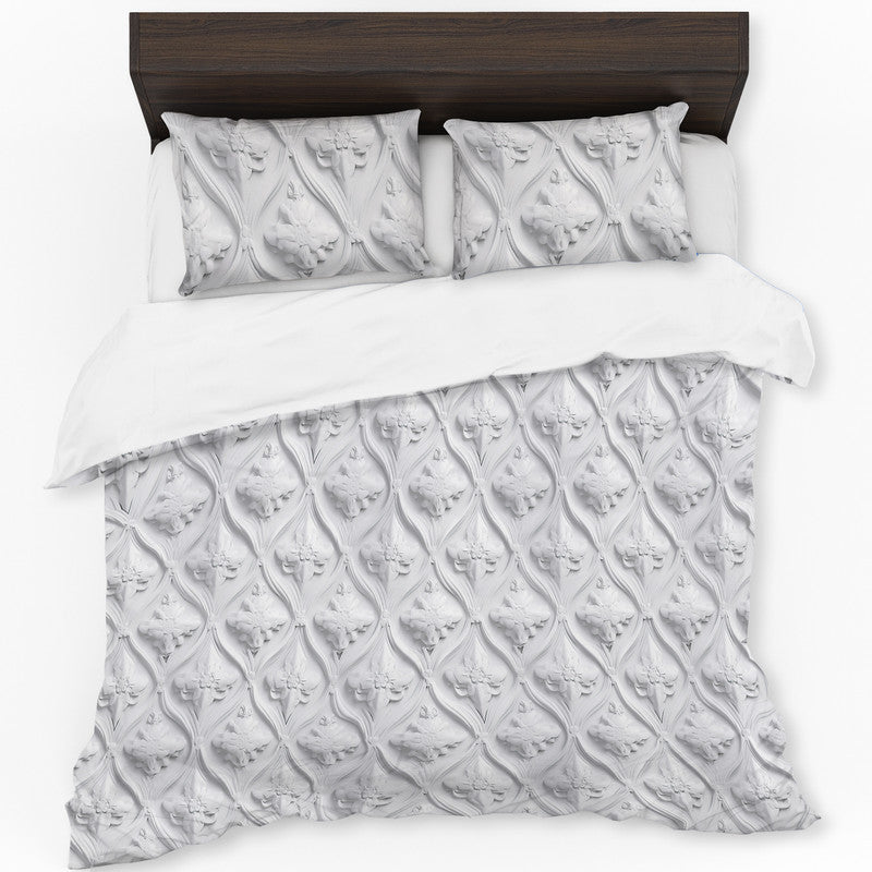 Diamond Floratene Duvet Cover Set