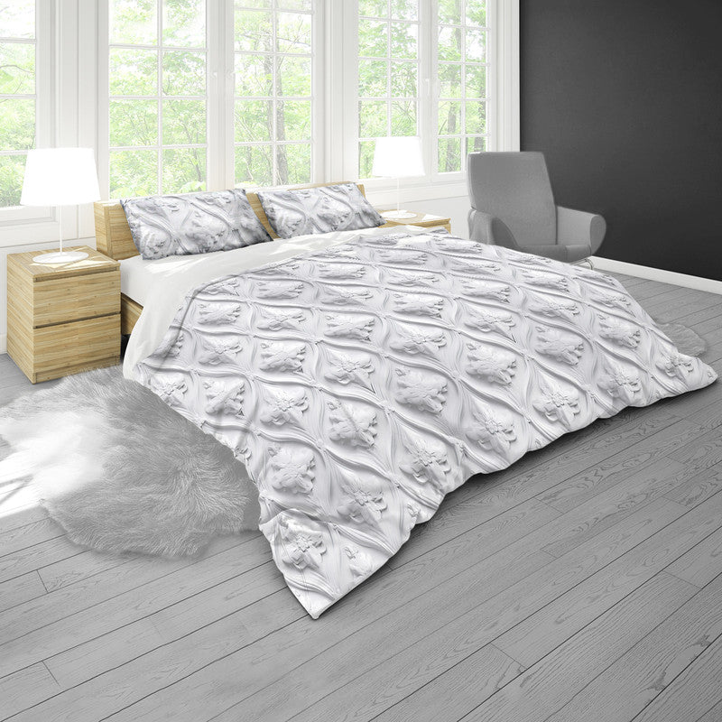 Diamond Floratene Duvet Cover Set