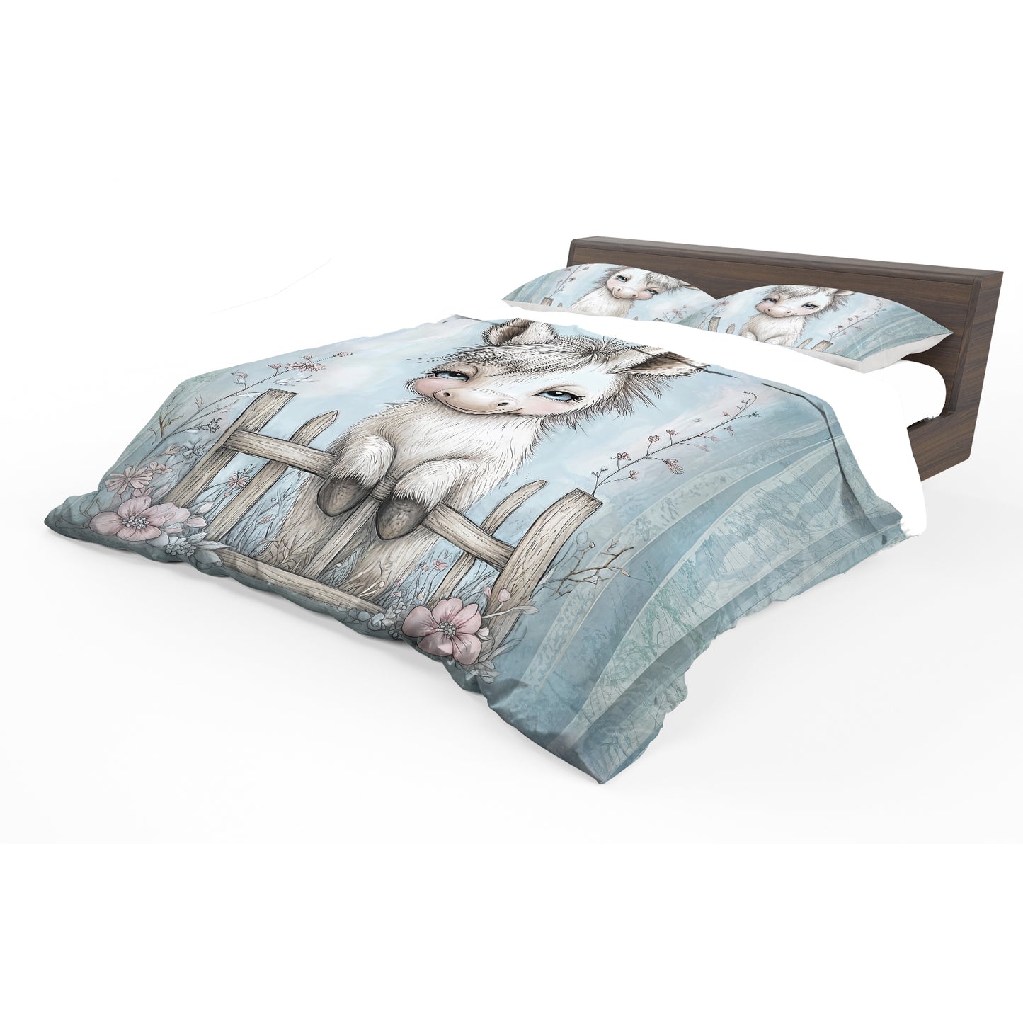 Dickey the Donkey Kids Duvet Cover Set