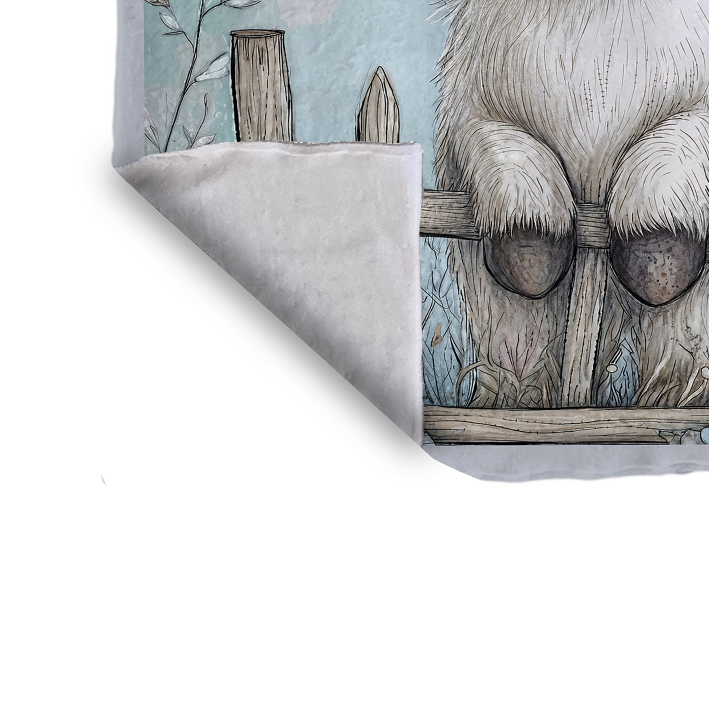 Dinky Donkey Toddler Fleece Blanket
