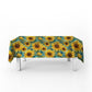 Different Sizes Sunflower Rectangle Tablecloth