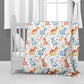 Dinosaur Party Baby Fleece Blanket