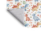 Dinosaur Party Baby Fleece Blanket
