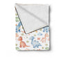 Dinosaur Party Baby Fleece Blanket