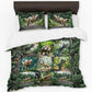 Dinosaur  Land Kids Duvet Cover Set