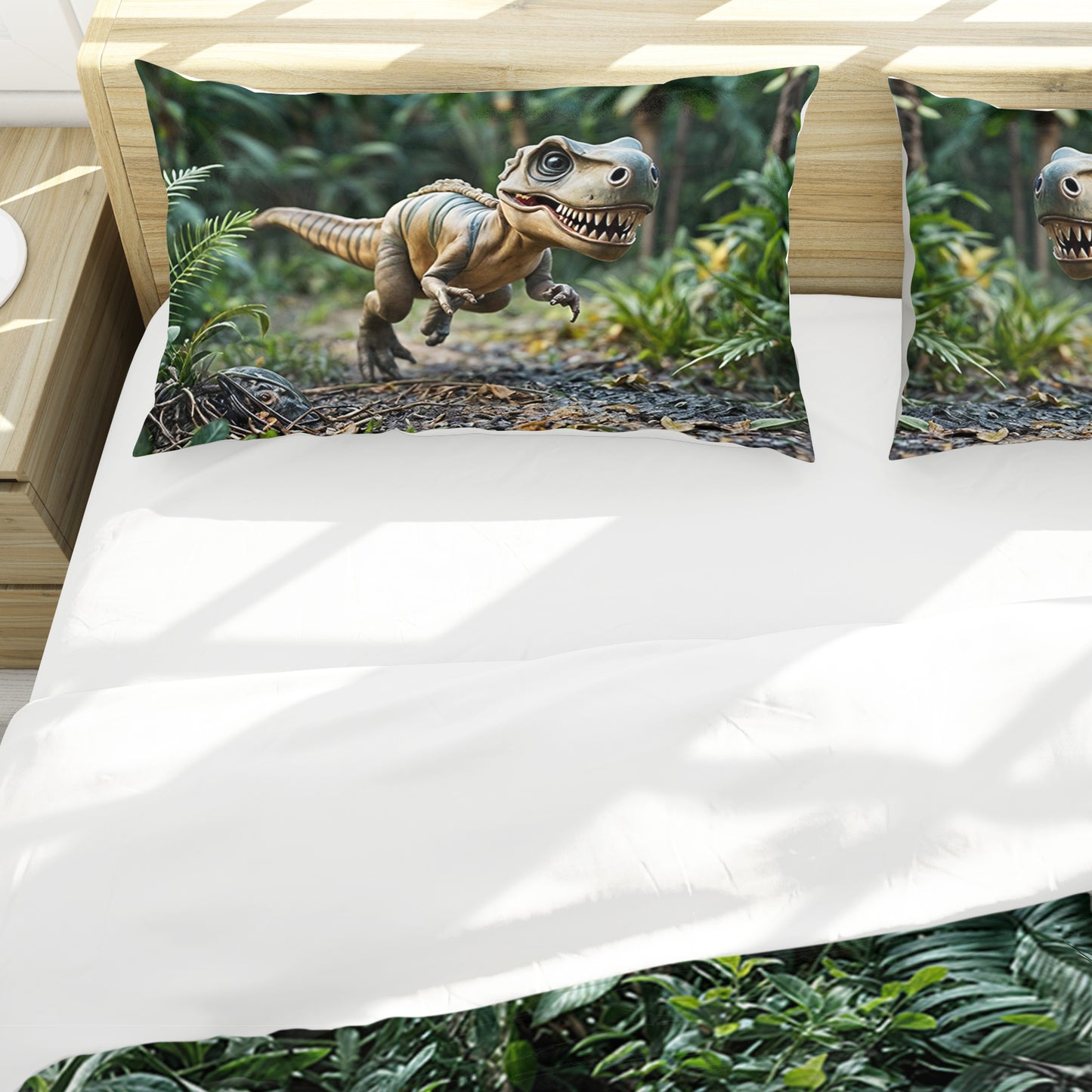 Dinosaur  Land Kids Duvet Cover Set