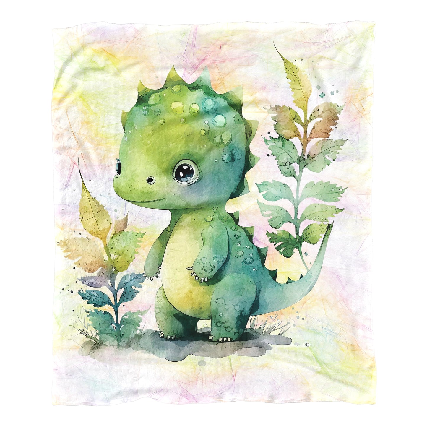 Dinosaurus Minky Blanket