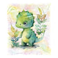 Dinosaurus Baby Fleece Blanket
