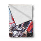 Dirtbike Adventure Light Weight Fleece Blanket by Mark van Vuuren