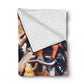 Dirtbike Light Weight Fleece Blanket by Mark van Vuuren