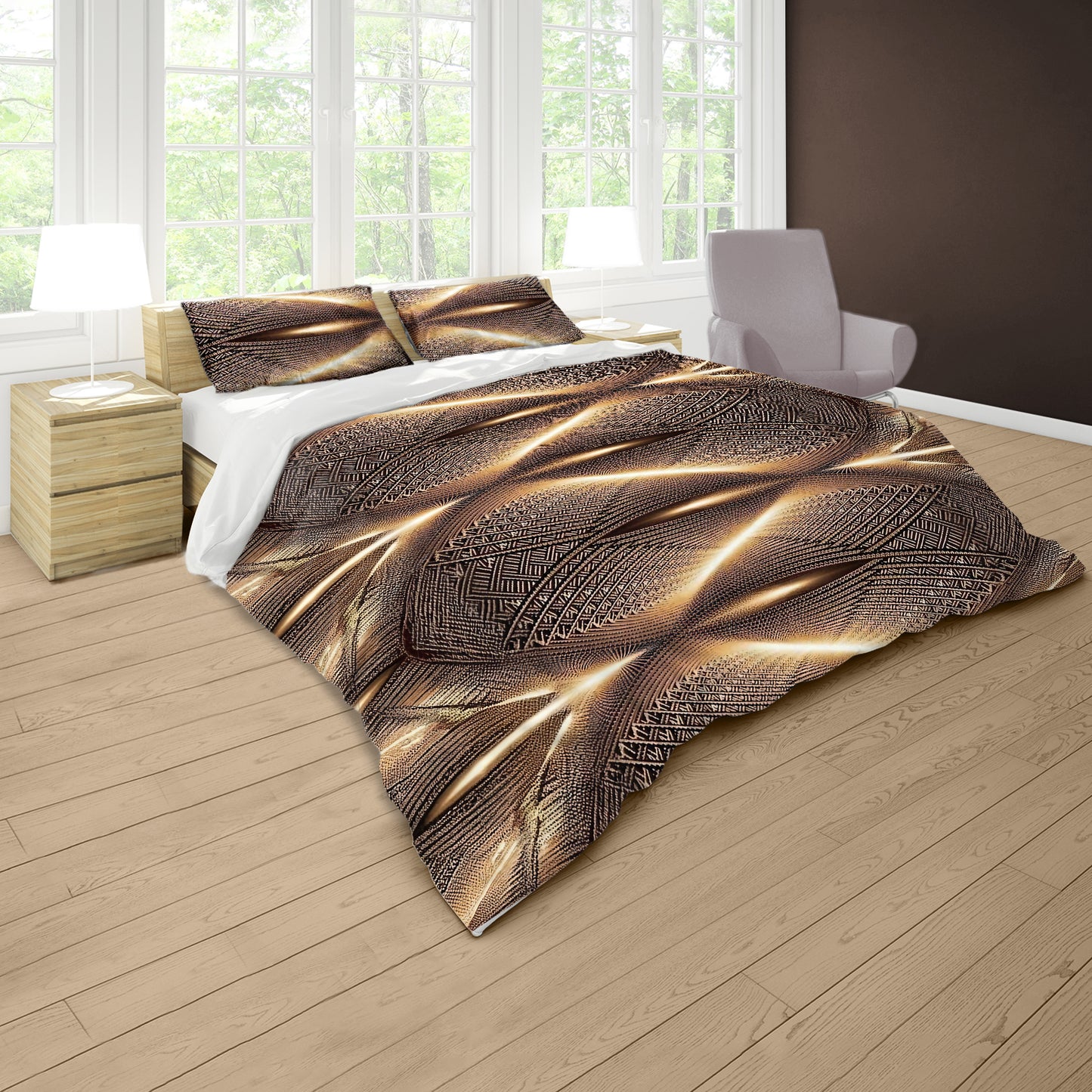 Dissolving Boundaries Duvet Cover Set